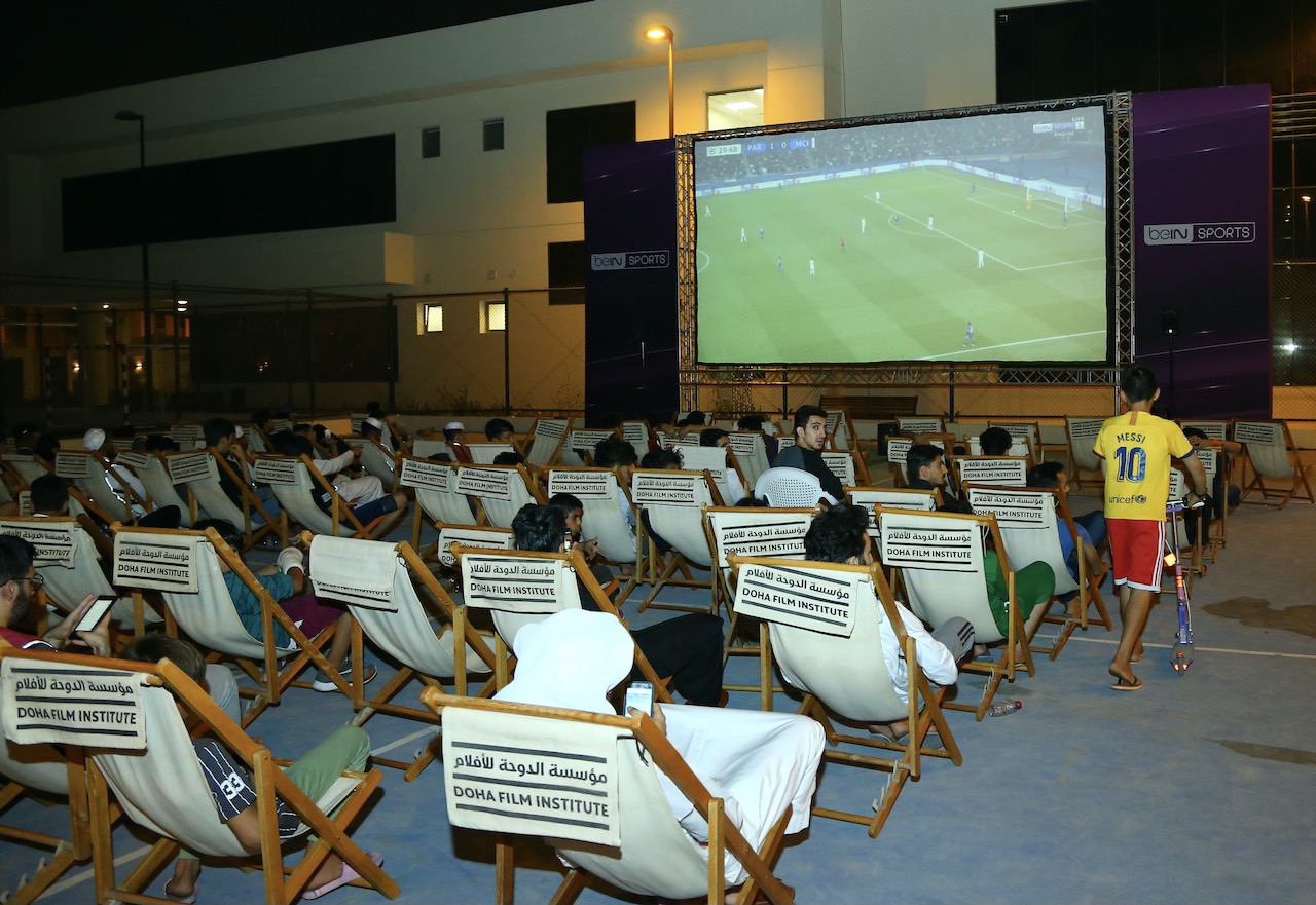 beIN MEDIA GROUP screens UEFA Champions League for Afghan Evacuees in ...